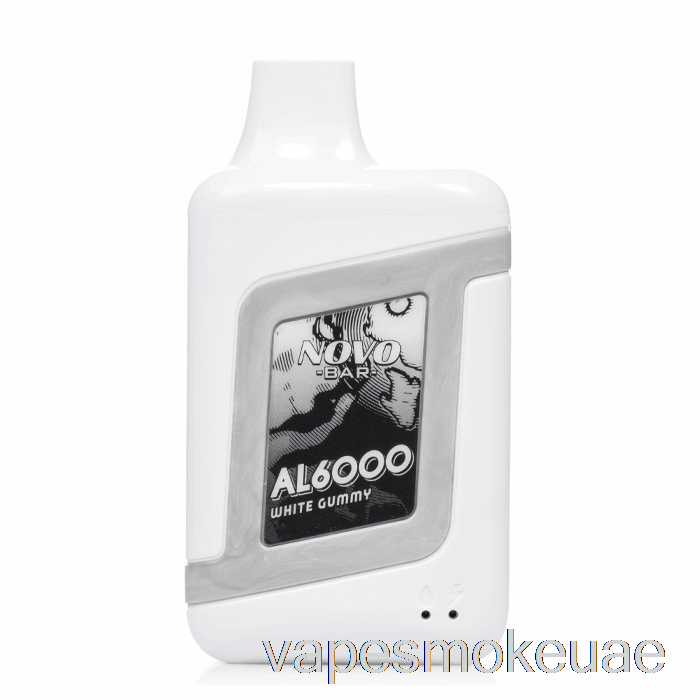 Vape Uae Smok Novo Bar Al6000 غائر أبيض يمكن التخلص منه